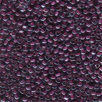 Miyuki 8/0 Triangle Bead - TR8-1834 - Raspberry Lined Amethyst