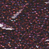Miyuki 8/0 Triangle Bead - TR8-1838 - Colour Lined Amber/Copper