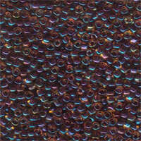 Miyuki 8/0 Triangle Bead - TR8-1839 - Colour Lined Gold/Amethyst