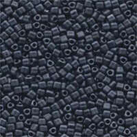 Miyuki 8/0 Triangle Bead - TR8-2001 - Matte Gunmetal