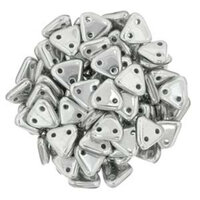CzechMates 6mm Triangle Beads - 2 Hole - Bronze Aluminium - TRI06-00030-01700