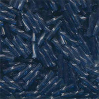 Miyuki 12mm Twisted Bugle Bead - TW2712-1710 - Transparent Dyed Montana