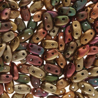 Wave 3mm x 7mm - Dark Gold Rainbow - WAV3700030-01620
