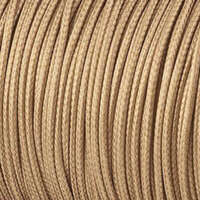 0.5mm Latte Korean Waxed Cotton Cord