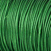 1mm Dark Green Korean Waxed Cotton Cord