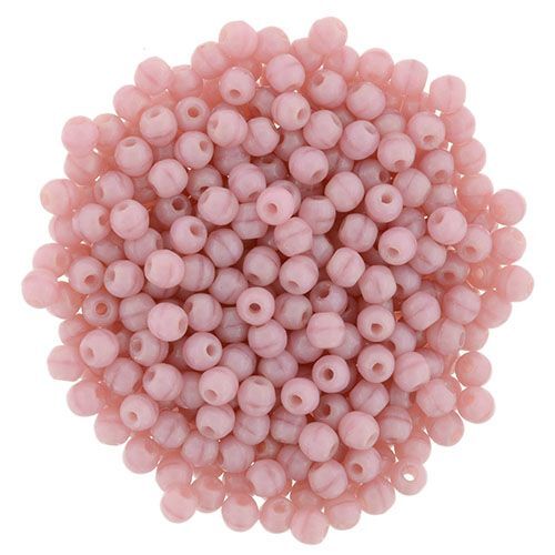 2mm Coral Pink - Round Beads - 100 Bead Strand - 5-02-74020