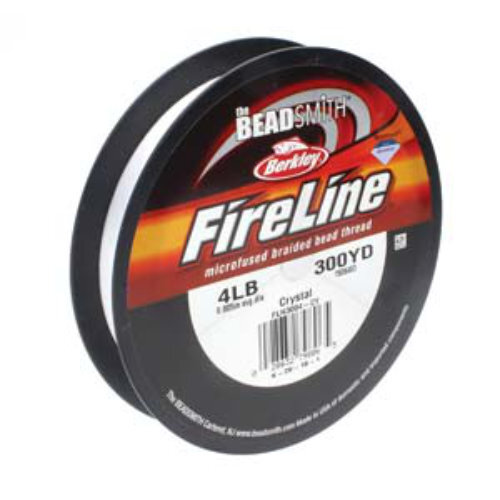 Fireline - 4LB .005" / .12mm Crystal - 300 yd / 274m Roll - FL04CR300