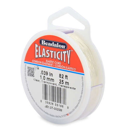 Elasticity - 1.0mm - 25m - Clear - JE1.0T-0025M