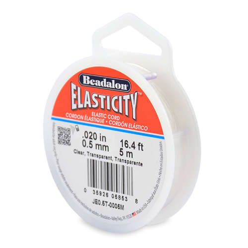 Elasticity - 0.5mm - 5m - Clear - JE0.5T-0005M