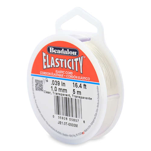 Elasticity - 1.0mm - 5m - Clear - JE1.0T-0005M