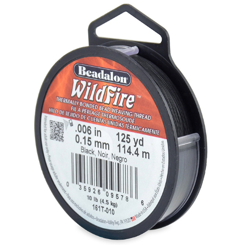 Wildfire - 0.006" / 0.15mm Black - 125 YD / 114m - 161T-010