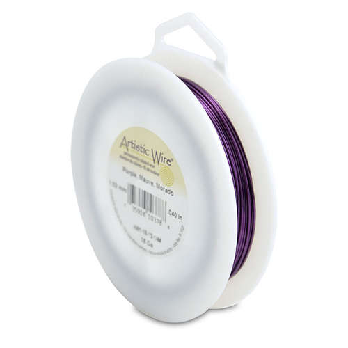 18 Gauge (1.0 mm) - 49.8 ft (15.2 m) - Purple - AW1-18-13-1/4#