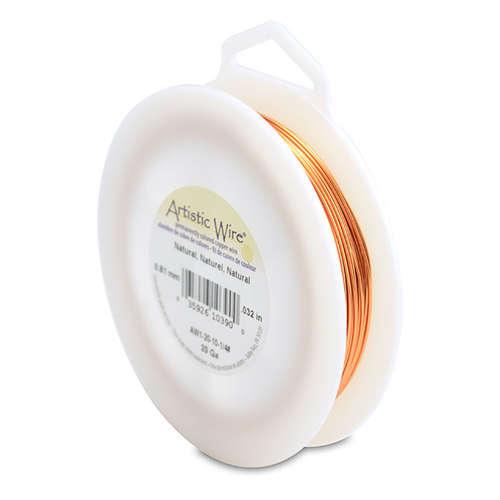 20 Gauge (.81 mm) - 78.8 ft (24m) - Natural - AW1-20-10-1/4#