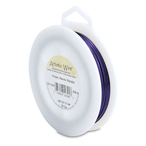 20 Gauge (.81 mm) - 78.8 ft (24m) - Purple - AW1-20-13-1/4#