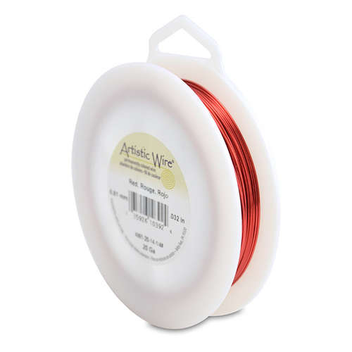 20 Gauge (.81 mm) - 78.8 ft (24m) - Red - AW1-20-14-1/4#