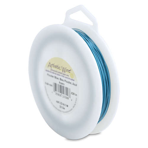 22 Gauge (.64 mm) - 125.5 ft (38.3 m) - Powder Blue - AW1-22-04-1/4#