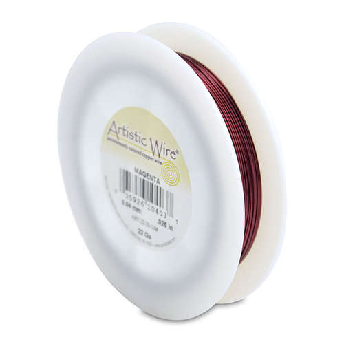 22 Gauge (.64 mm) - 125.5 ft (38.3 m) - Magenta - AW1-22-09-1/4#