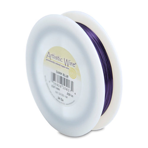 24 Gauge (.51 mm) - 198.0 ft (60.4 m) - Dark Blue - AW1-24-03B-1/4#