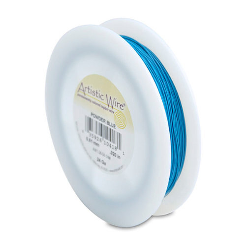 24 Gauge (.51 mm) - 198.0 ft (60.4 m) - Powder Blue - AW1-24-04-1/4#