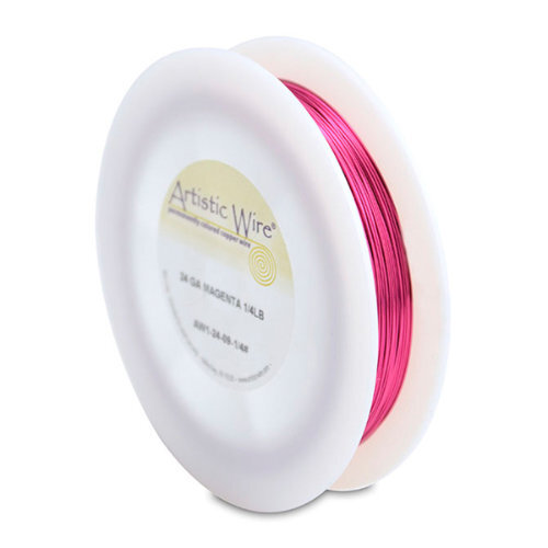 24 Gauge (.51 mm) - 198.0 ft (60.4 m) - Magenta - AW1-24-09-1/4#