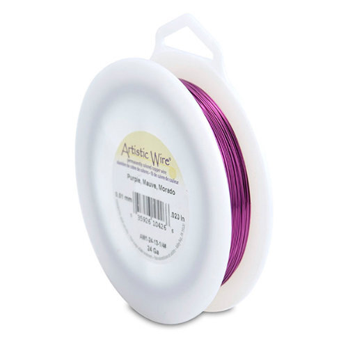24 Gauge (.51 mm) - 198.0 ft (60.4 m) - Purple - AW1-24-13-1/4#