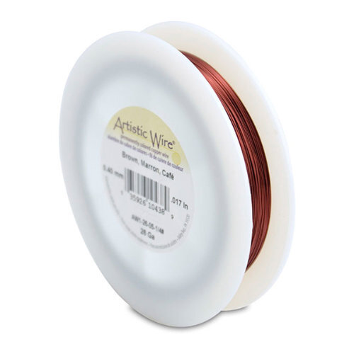 26 Gauge (.41 mm) - 315.3 ft (96.1 m) - Brown - AW1-26-05-1/4#