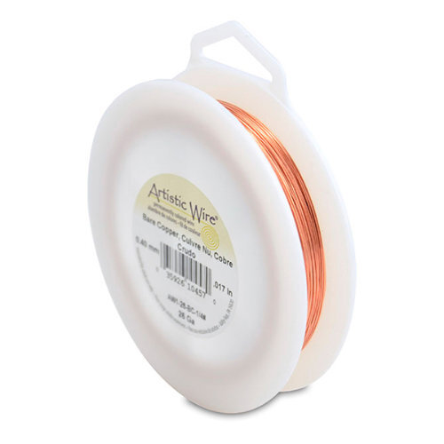 26 Gauge (.41 mm) - 315.3 ft (96.1 m) - Bare Copper - AW1-26-BC-1/4#