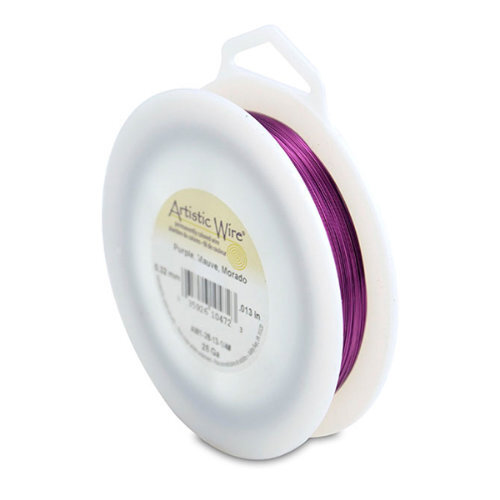 28 Gauge (.32 mm) - 498.3 ft (151.9 m) - Purple - AW1-28-13-1/4#