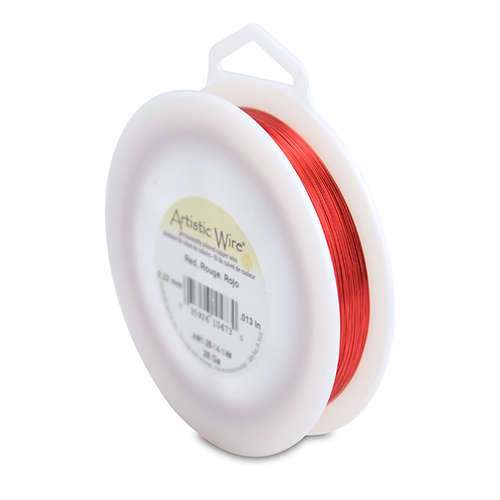 28 Gauge (.32 mm) - 498.3 ft (151.9 m) - Red - AW1-28-14-1/4#