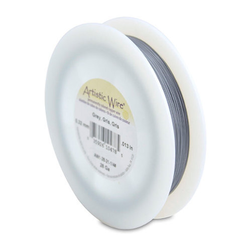 28 Gauge (.32 mm) - 498.3 ft (151.9 m) - Grey - AW1-28-21-1/4#