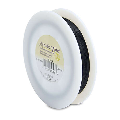 32 Gauge (.20 mm) -  1,221.5 ft (372.3m) - Black - AW1-32-02-1/4#