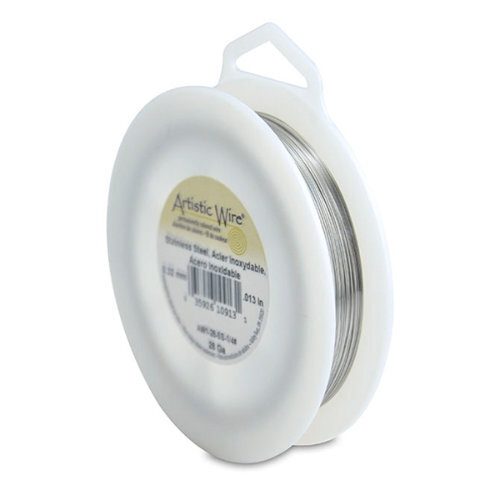28 Gauge (.32 mm) - 498.3 ft (151.9 m) - Stainless Steel - AW1-28-SS-1/4#