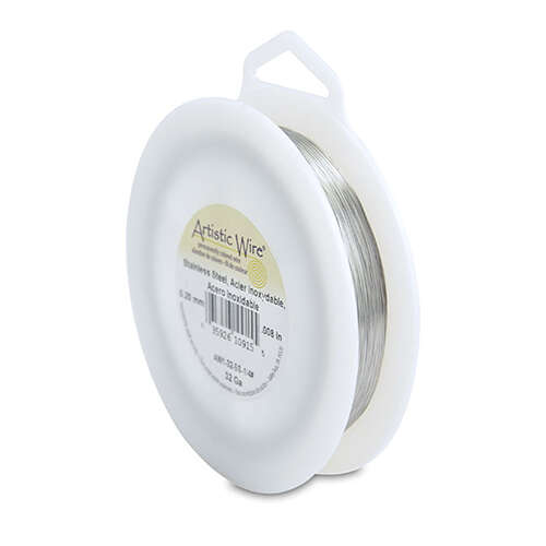 32 Gauge (.20 mm) -  1,221.5 ft (372.3m) - Stainless Steel - AW1-32-SS-1/4#