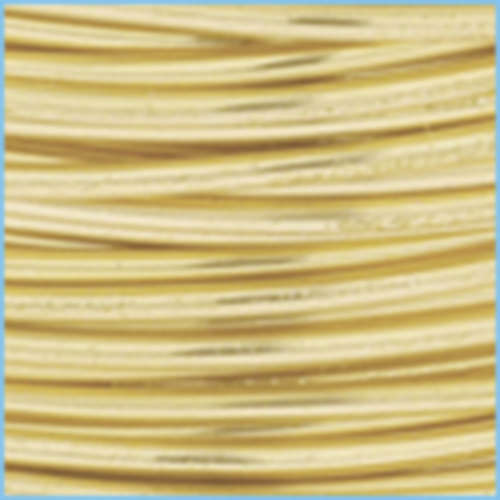 22 Gauge (.64 mm) - 125.5 ft (38.3 m) - Silver Plated - Gold Color - AW1-22S-03-1/4#