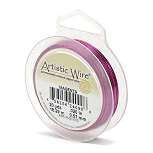 18 Gauge (1.0 mm) - 10 yd (9.1 m) - Magenta - AWS-18-09-10YD