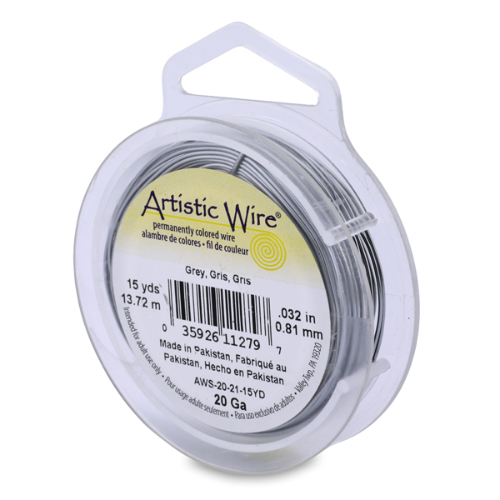 20 Gauge (.81 mm) - 15 yd (13.7 m) - Grey - AWS-20-21-15YD