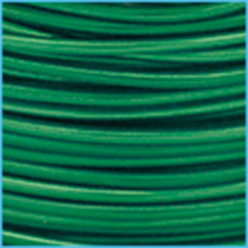 28 Gauge (.32 mm) - 40 yd (36.5 m) -  Silver Plated - Christmas Green - AWS-28S-13-40YD