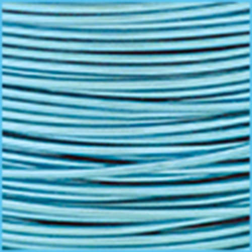 26 Gauge (.41 mm) - 30 yd (27.4 m) - Silver Plated - Ice Blue - AWS-26S-16-30YD
