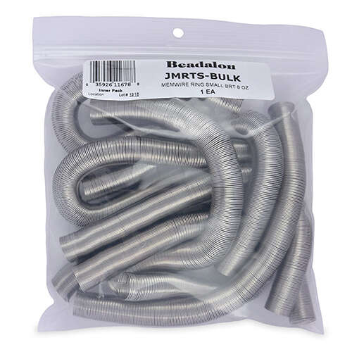 Remembrance Memory Wire - Small Ring - 2400 coil pack (8 oz /227g) - Bright - JMRTS-BULK