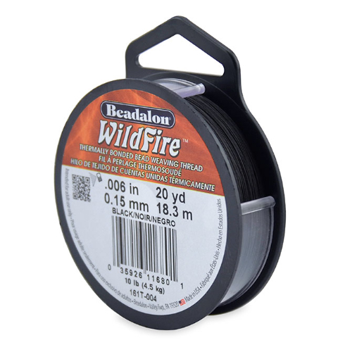 Wildfire - 0.006" / 0.15mm Black - 20 YD / 18m - 161T-004