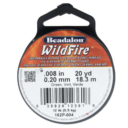 Wildfire - 0.008" / 0.20mm Green - 20 YD / 18m - 162P-004