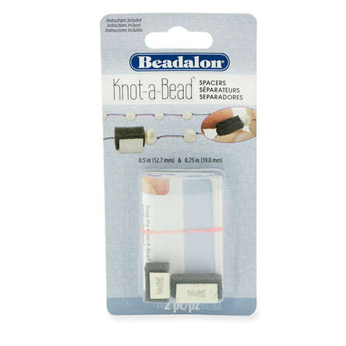 Tin Cup Spacers for Knot A Bead - 12.7 mm (0.5 in) and 19.05 mm (0.75 in) - 216S-285