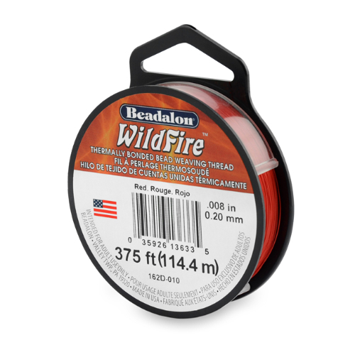 Wildfire - 0.008" / 0.20mm Red - 125 YD / 114m - 162D-010