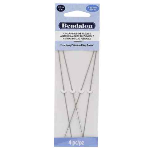 Collapsible Eye Needles - Extra Heavy (0.60 mm) - 5 in (12.7 cm) - 4 pieces - 700XH-156