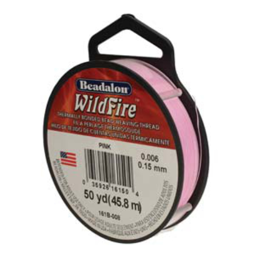 Wildfire - 0.006" / 0.15mm Pink - 50 YD / 45m - 161B-008
