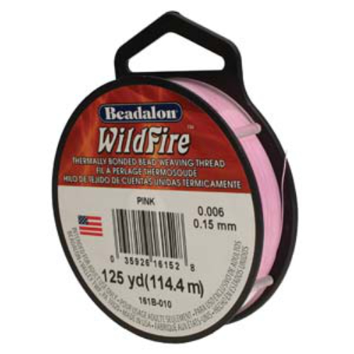 Wildfire - 0.006" / 0.15mm Pink - 125 YD / 114m - 161B-010