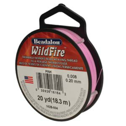 Wildfire - 0.008" / 0.20mm Pink - 20 YD / 18m - 162B-004
