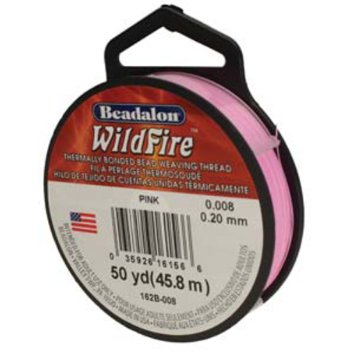 Wildfire - 0.008" / 0.20mm Pink - 50 YD / 45m - 162B-008