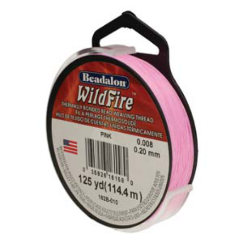 Wildfire - 0.008" / 0.20mm Pink - 125 YD / 114m - 162B-010