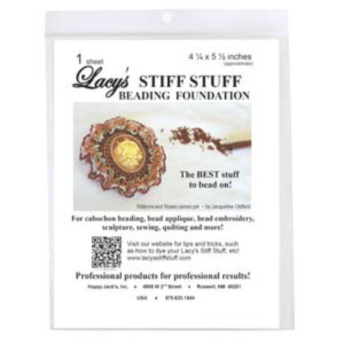 Lacy's Stiff Stuff 4 1/4" X 5 1/2" Sheet - SS45 - White
